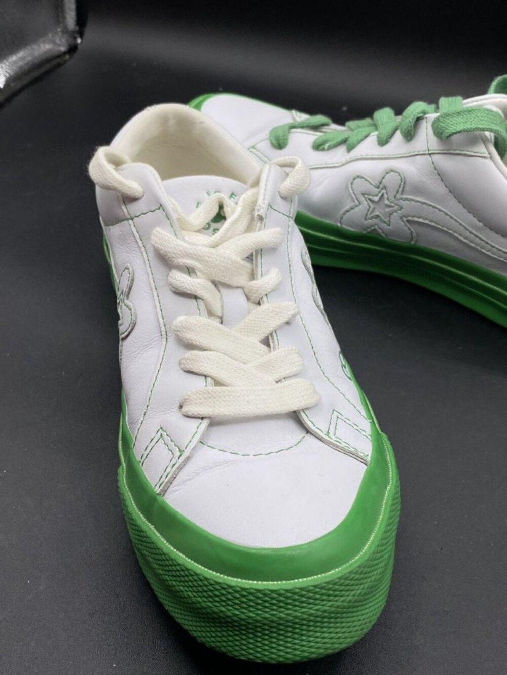 Converse Golf Le Fleur x One Star Ox Kelly Green Men’s 6.5 Women 8.5 - Picture 14 of 15